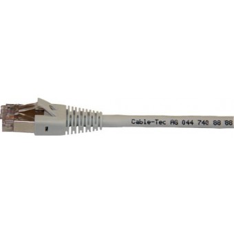 Super Flex EDV Patchkabel Kat.5e, FRNC / LSOH (HF), grau