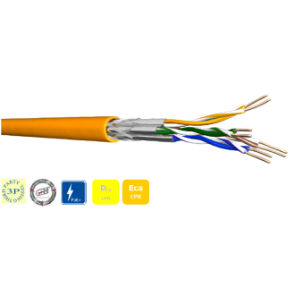 Datenkabel CAT 7  Dca, AWG23 1000 MHz, 1000m Trommel