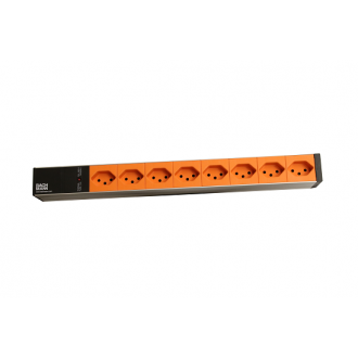 PDU 19" 8xTyp 13 orange 1HE
