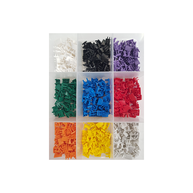 9 Farben Box à 50 Stk