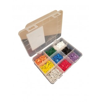 9 Farben Box à 50 Stk
