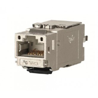 CAT 6A Keystone Jack Modul geschirmt 180°