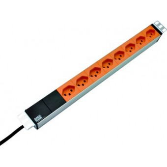 PDU 19" 8xTyp 13 orange 1HE