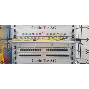 Frontrangierpanel 19" 1HE