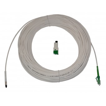 FTTH Erweiterungskabel, (Extension Kit), inkl CLIK-LC APC Kupplung