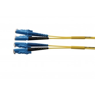 Duplex E2000 APC - E2000 UPC, SM 9/125μm