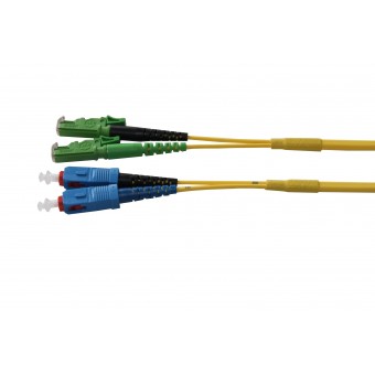 Duplex E2000 APC-SC PC, SM, 9/125μm, Fig. 8