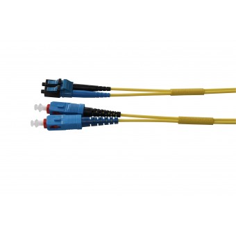 Duplex LC PC-SC PC, SM, 9/125μm, Fig. 8