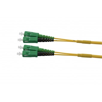 Duplex SC APC-SC APC, SM, 9/125μm, Fig. 8