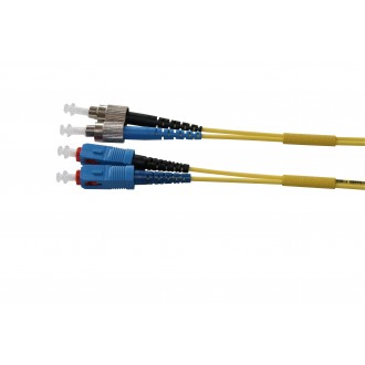 Duplex SC PC-ST PC, SM, 9/125μm, Fig. 8