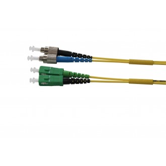 Duplex SC APC-ST PC, SM, 9/125μm, Fig. 8