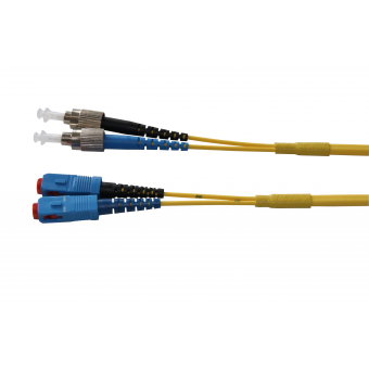 Duplex FC PC - SC UPC, SM, 9/125μm