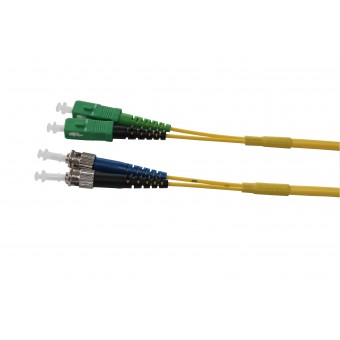 Duplex FC PC - SC APC, SM, 9/125μm