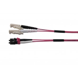 Duplex E2000-LC, MM, OM4, Fig. 8