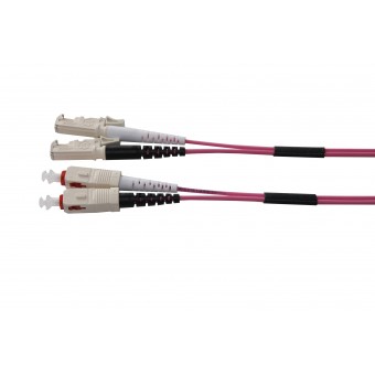 E2000 - SC, MM Patchkabel OM4 Fig.8