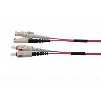 E2000 - SC, MM Patchkabel OM4 Fig.8