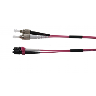 Duplex LC - ST, MM, OM4