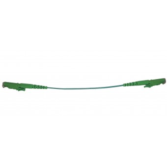 E2000 APC - E2000 APC, 9/125μm, gelb / grün