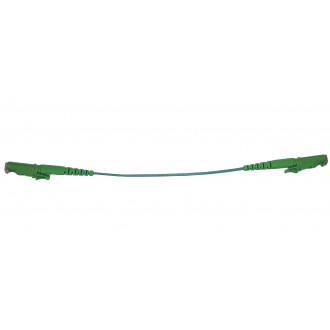 E2000 APC - E2000 APC, 9/125μm, gelb / grün