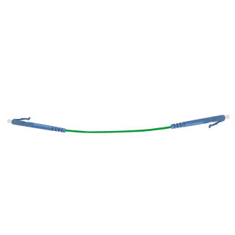 Simplex LC UPC - LC UPC, 9/125μm, gelb / grün