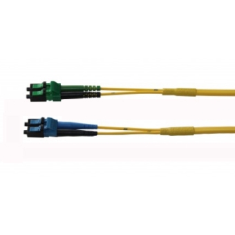 Duplex LC APC - LC UPC, SM, 9/125μm