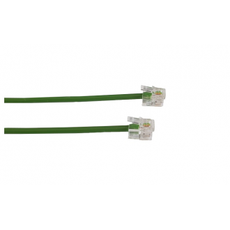 RJ11 - RJ11 (6/4), Kabel rund