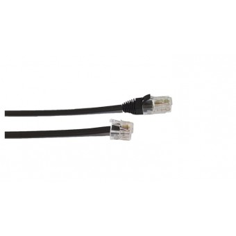 RJ45-RJ11 UTP, Kabel flach Artikel: T45114F6