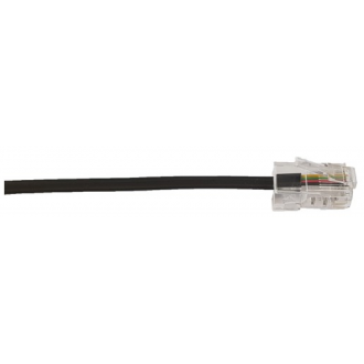 RJ45-RJ11 UTP, Kabel flach, ohne Knickschutz