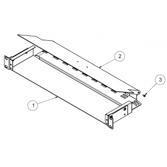 KEV / Patchpanel 19" kurz