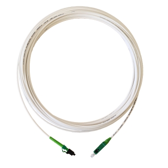 FTTH Patchkabel LC APC - SC APC Simplex gehärteter Mantel