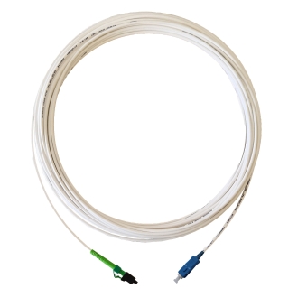 FTTH Patchkabel LC APC - SC UPC Simplex gehärteter Mantel