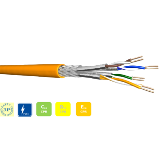 Datenkabel CAT 7,  Cca, AWG23 1000 MHz, 500m Trommel