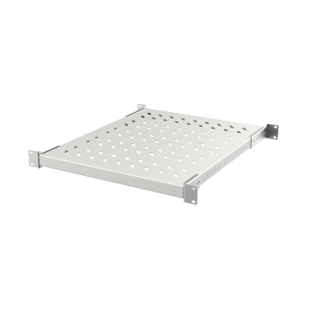 1HE Fachboden Fest, 4-Punkt- Befestigung, Für 800mm tiefe Racks