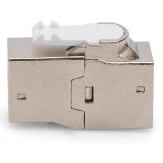 RJ-45 Kupplung, Keystone, geschirmt, Kat. 6A