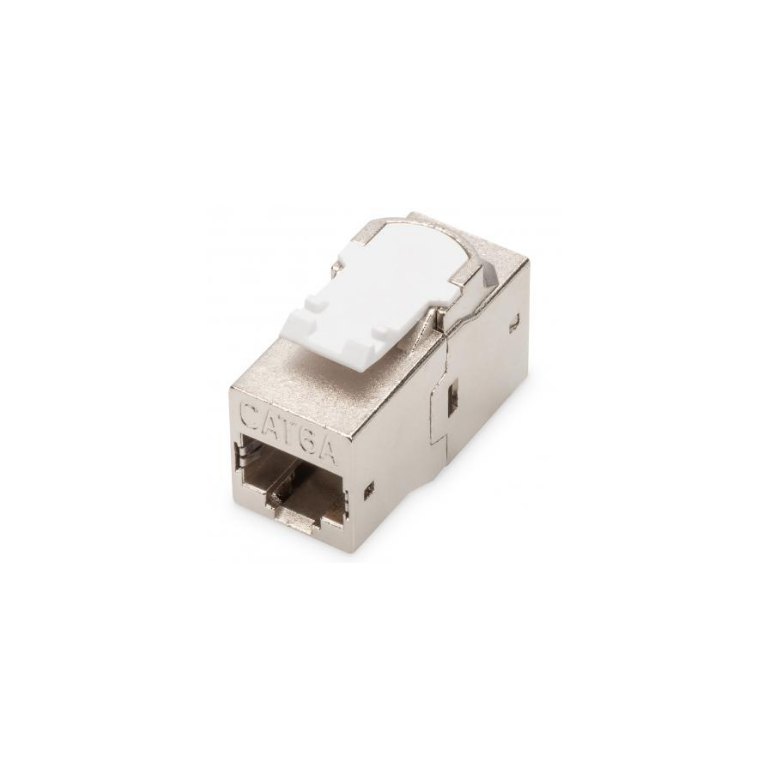 RJ-45 Kupplung, Keystone, geschirmt, Kat. 6A