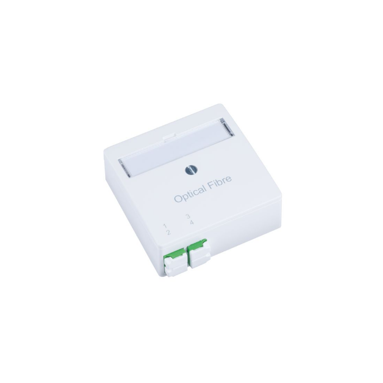 FTTH UP Dose 4x LC APC ohne Pigtail