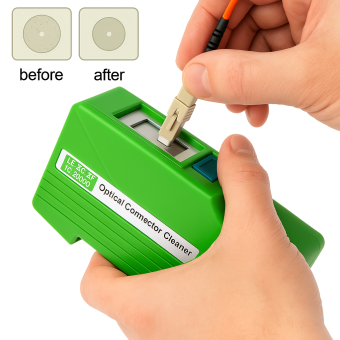 Optical Connector Cleaner – LC / SC / ST / FC / E2000