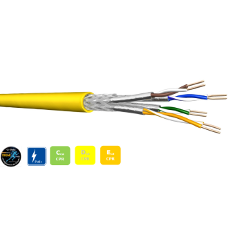 Datenkabel CAT 7A Dca, AWG22 1500 MHz, 500m Trommel