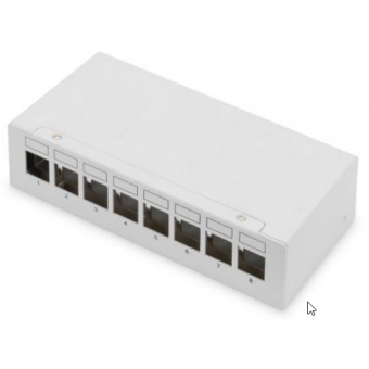 Verteilerbox Keystone Aufputz  12 Ports