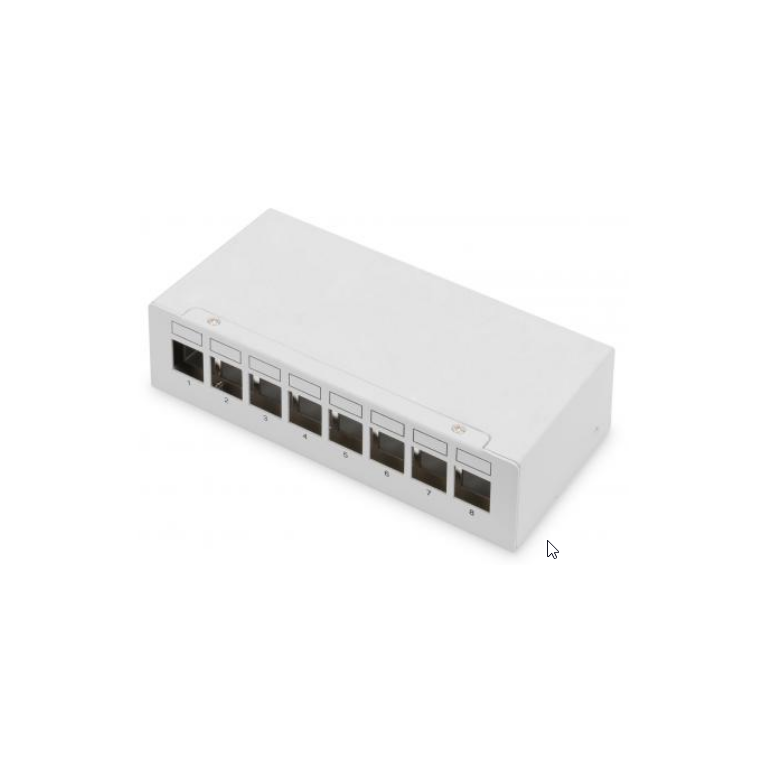Verteilerbox Keystone Aufputz  12 Ports