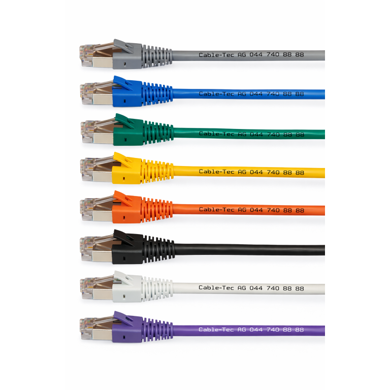 PrimeLine Patchkabel Kat. 6a geschirmt