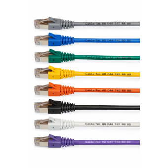 PrimeLine Patchkabel Kat. 5e geschirmt, PVC