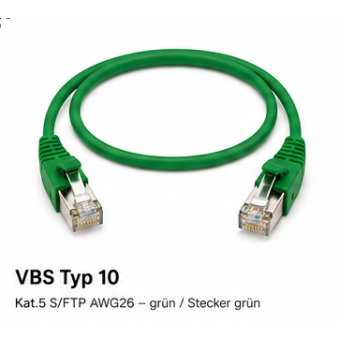 VBS Patchkabel Kat. 6a geschirmt
