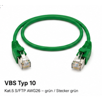 VBS Patchkabel Kat. 6a geschirmt