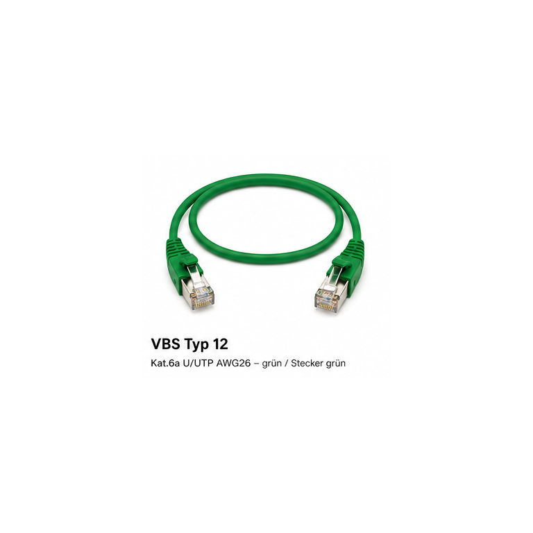 VBS Patchkabel Kat. 6a geschirmt
