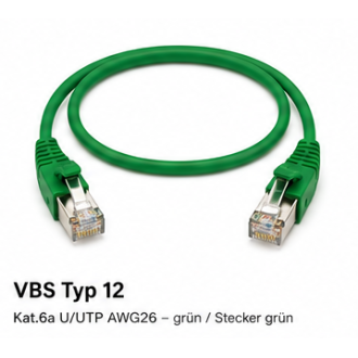 VBS Patchkabel Kat. 6a geschirmt
