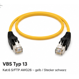 VBS Patchkabel Kat. 6a geschirmt