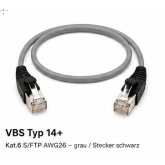 VBS Patchkabel Kat. 6a geschirmt