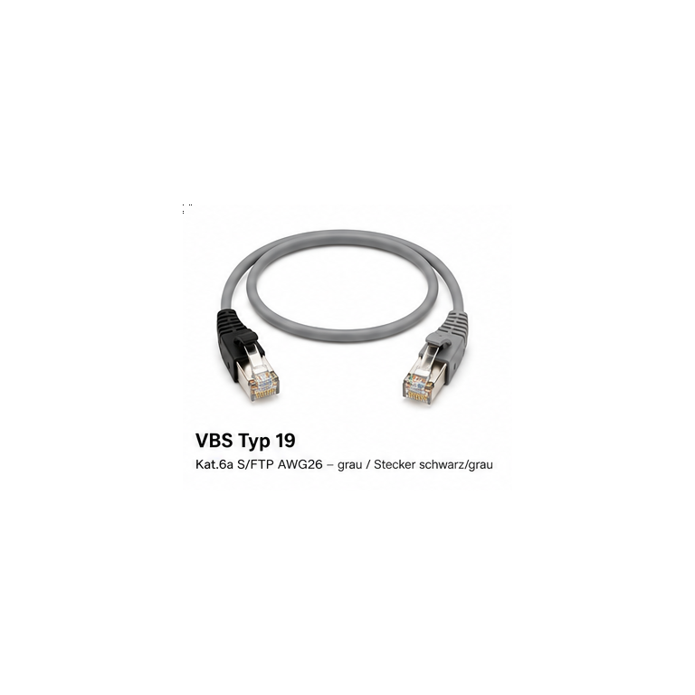 VBS Patchkabel Kat. 6a geschirmt
