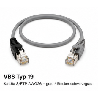 VBS Patchkabel Kat. 6a geschirmt